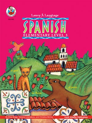 cover image of Learn-A-Language Books Spanish, Grade 3